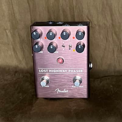 Reverb.com listing, price, conditions, and images for fender-lost-highway-phaser-pedal