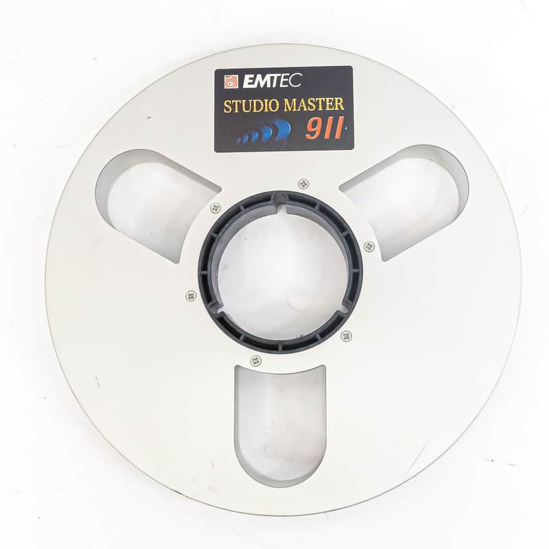 Emtec Studio Master 911 1" x 10.5" Reel Tape – Empty Vintage Reel image 1