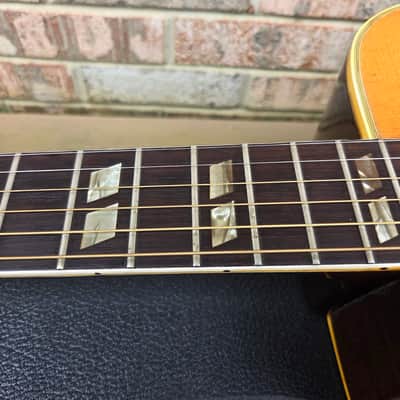 Vintage 1966 Gibson FJN Folk Acoustic Guitar w/ TKL Hardshell Case! image 12