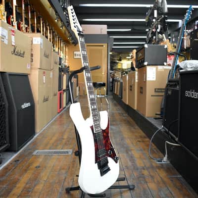 Ibanez Prestige RG653DX Electric Guitar White Flat w/Hard Case image 5