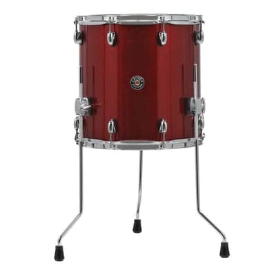 Gretsch GR814.310 CC2-1616F-DCSP Floor Tom Catalina Club 16" x 16" Dark Cherry Sparkle image 6
