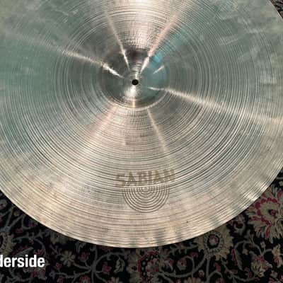 Rare Sabian Paragon Neil Peart 24" Factory Prototype Heavy Ride Cymbal - 3784g image 8