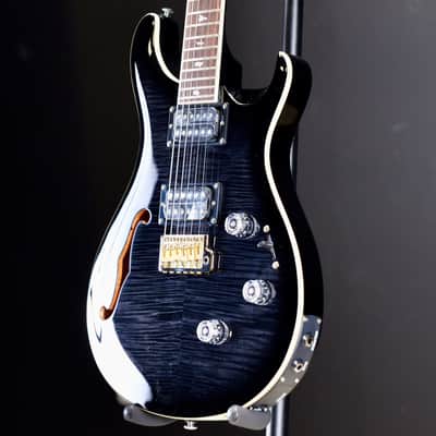 PRS SE Custom 24 Semi-Hollow Piezo Charcoal image 3