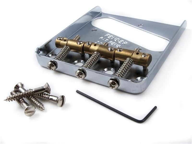 Fender 009-1114-049 American Vintage "Hot Rod" Telecaster Bridge Assembly image 1