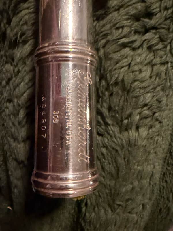 Gemeinhardt 3OB Open-Hole Flute with Offset G, B-Foot 2010s - Silver-Plated image 1