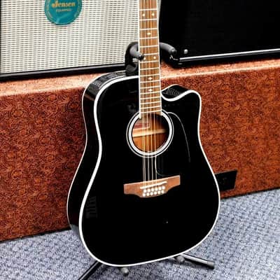 2025 Takamine GD38CE 12-String Dreadnought Acoustic-Electric Guitar! Gloss Black! VERY NICE!!! image 1