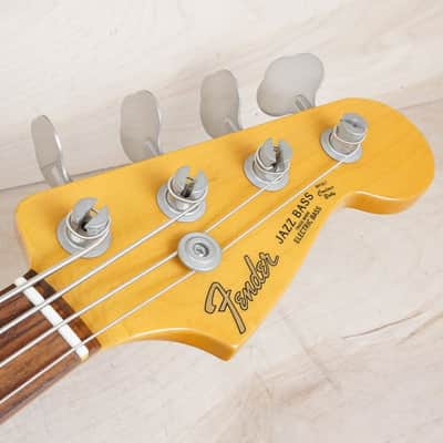 Fender JB-62 Jazz Bass '62 Reissue CIJ 1997 Black Japan w/ Gig Bag image 4