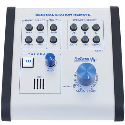 PreSonus Central Station Plus Monitor Controller with Remote Control image 10