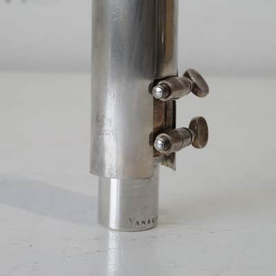 Yanagisawa Metal Alto Sax 7 Mouthpiece with Lig, Cap and Pouch image 11