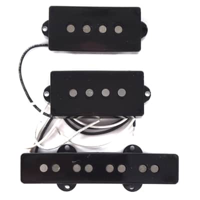 Fender Pure Vintage '63 Precision Bass Pickup Black 0992241000 For Sale Online E - Foto 5