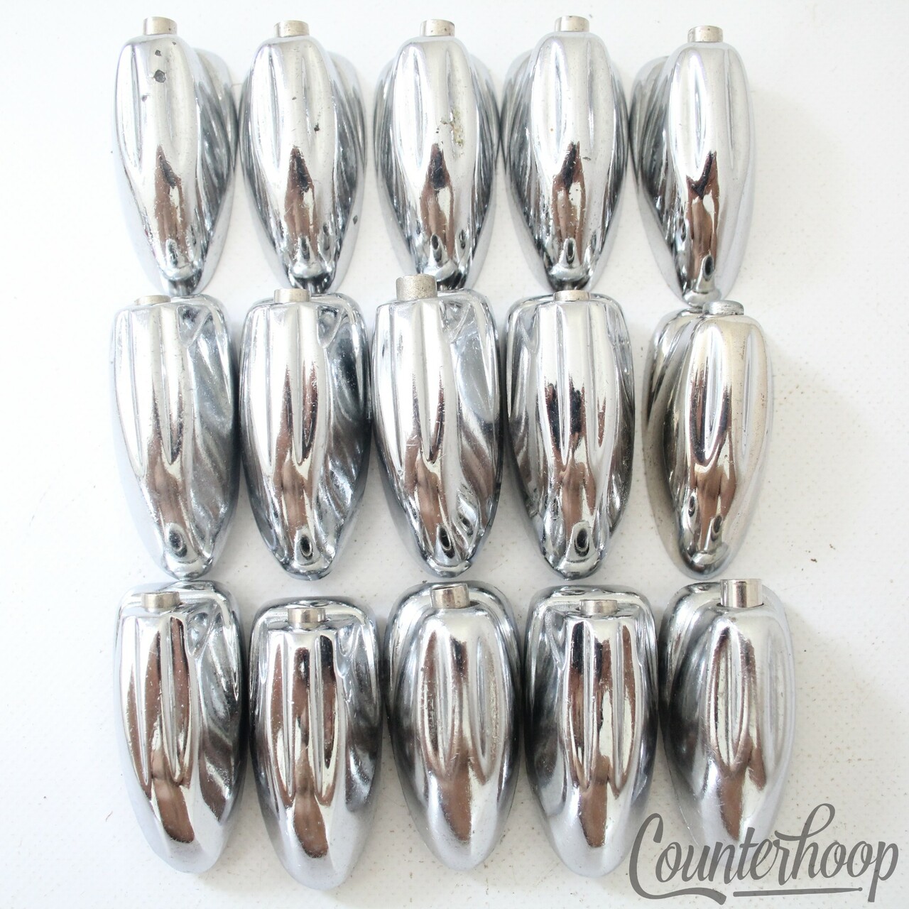 Pearl 15x Tom/Snare Drum Lugs Vintage 60s Japan Slingerland Sound King-Copy Set — main photograph