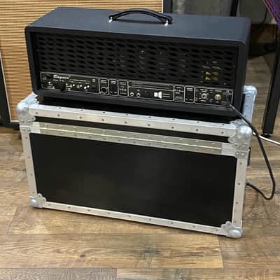 2005 Bogner Ecstasy 101B Tube Amp Head w/ Footswitch & Road Case image 5
