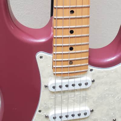 American Fender Stratocaster 1995 - RARE Burgundy Mist image 6