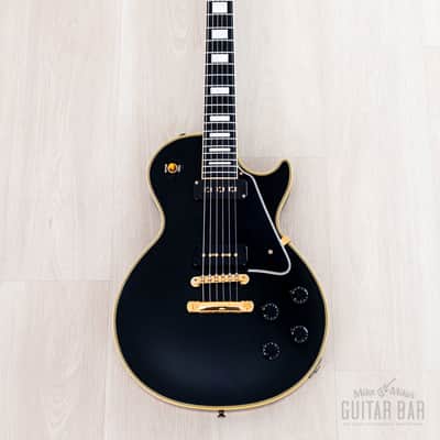 1994 Gibson Historic Les Paul Custom 1954 Reissue LPB4 Ebony, Near-Mint w/ Hangtags, Case image 2