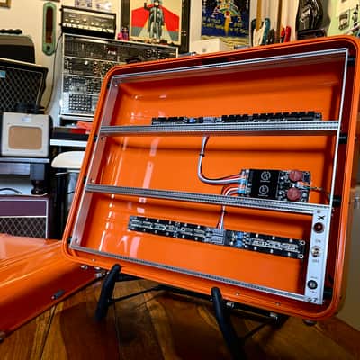 BPNYC ZERO Halliburton Eurorack Modular Travel Case 9U 96hp "ORANGE" image 23