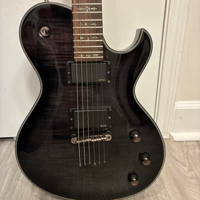 Schecter Diamond Series - Damien Solo Elite - See-Thru Black image 1