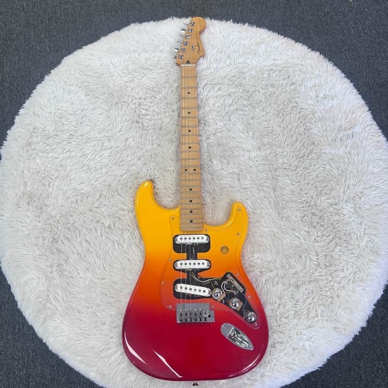 Fender Player Plus Stratocaster with Maple Fretboard 2021 - Present - Tequila Sunrise image 1