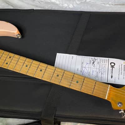 NEW! Charvel Pro-Mod Signature Rick Graham DK24 2PT CM Worn Shell Pink - Foam Core Case - Authorized Dealer image 5
