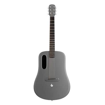 Lava Music L9220006 ME 4 Carbon Fiber 38” Acoustic / Electric Guitar With Gig Bag, Space Grey image 5