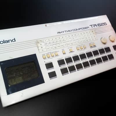 Roland TR-626 Rhythm Composer Drum Machine 1980s - White