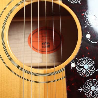 1996 Gibson J-200 antique natural image 11