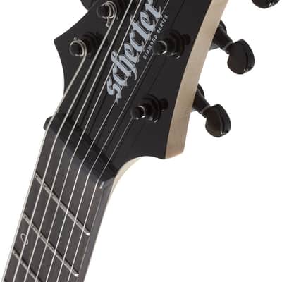 Schecter Sunset-7 Triad - Gloss Black (2575) image 7