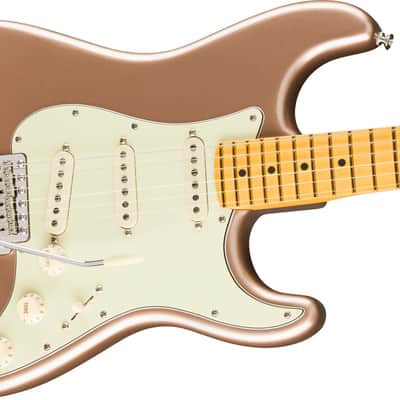 Fender American Professional Classic Stratocaster Maple Fingerboard - Faded Firemist Gold image 4