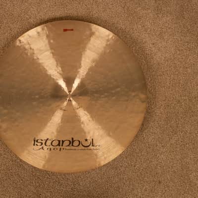 Istanbul Agop 22" Traditional Jazz Medium Ride Cymbal 2491g image 2