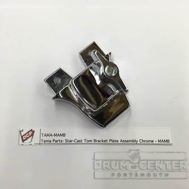 Tama MAMB Star-Cast Tom Bracket Plate Assembly Chrome image 1