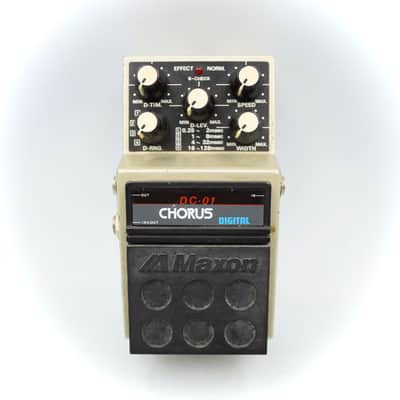 Maxon DC-01 Digital Chorus With Original Box Made in Japan Vintage Guitar Effect Pedal 125752 image 3