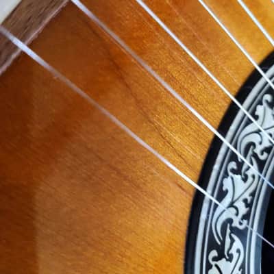 Ovation Balladeer Model 1117 vintage USA acoustic w/ohsc  1977 - sunburst image 16