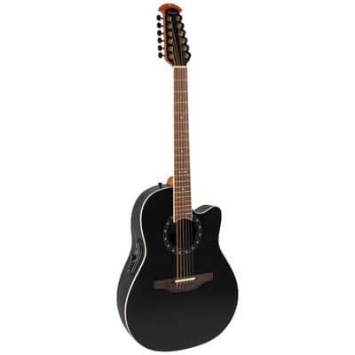 Standard Balladeer Deep Contour Cutaway 12 Black Ovation image 3