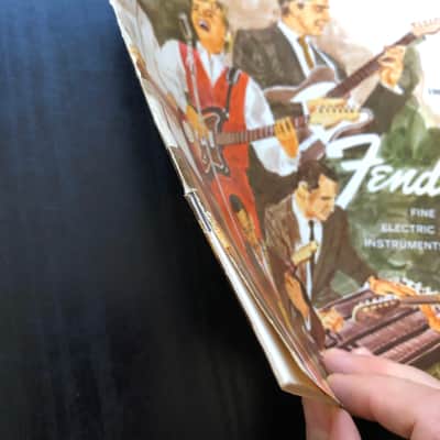 Fender Catalog  1962-63 near mint image 7