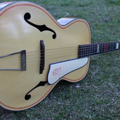 Beautiful Vintage 1940s/50s Kay Patriot Acoustic Archtop Guitar Project RARE & COOL Americana image 3