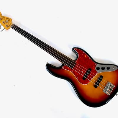Fender Jazz Bass JB-62 Fretless Sunburst 1993-1994 made in Japan image 7