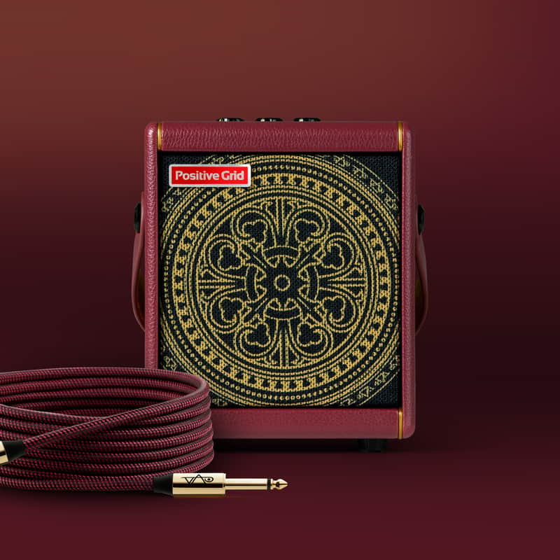 Spark MINI Vai | Special Edition 10-Watt Portable Smart Guitar Amp & Custom Cable · Designed by Steve Vai. | Positive Grid image 1