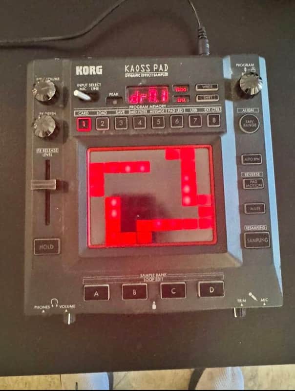 Korg KP3 Kaoss Pad 3 Dynamic Effect / Sampler