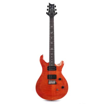 Paul Reed Smith SE CE 24 Guitar w/ PRS Gig Bag - Blood Orange image 3