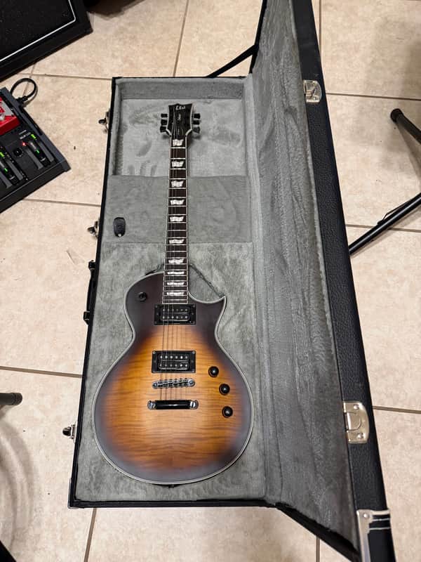 ESP LTD EC-1000T CTM with ESP hard case image 1