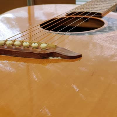 Luna Oracle Eclipse OCL ECL Acoustic Guitar w/ Built-In Electronics - Natural image 14