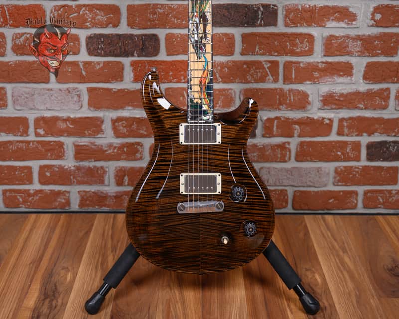 PRS 40th Anniversary Dragon Limited Private Stock Curly Maple Top Burnt Chestnut 2024 w/OHSC image 1