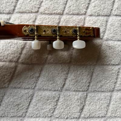 1980s Dauphin DH80 Classical Guitar Japan Vintage Nylon String w/ Hard Case image 7