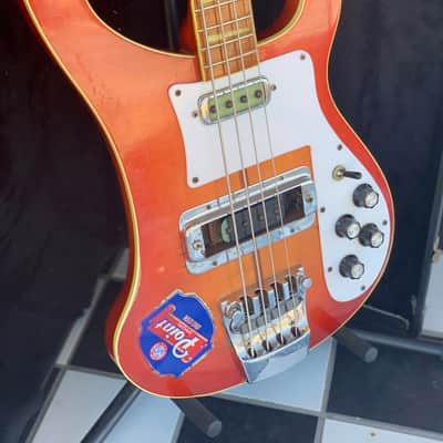 Rickenbacker 4001 1974 - Fireglo image 6