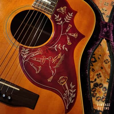 1976 Gibson Hummingbird Natural w/ OHSC image 23