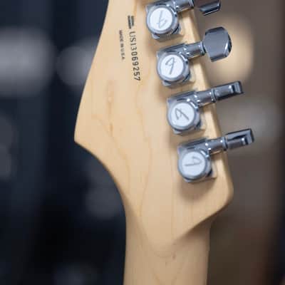 2013 Fender USA American Deluxe Stratocaster Neck - in Olympic Pearl White image 14
