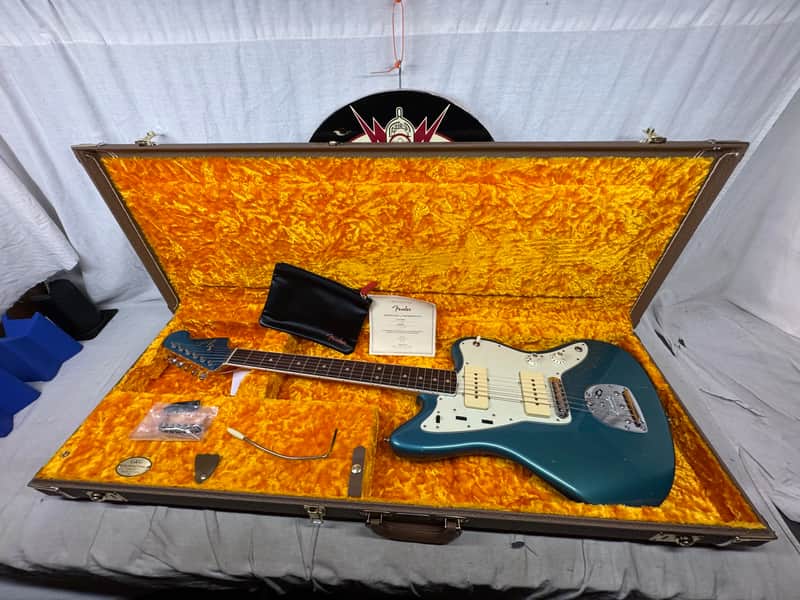 Fender American Original '60s Jazzmaster Guitar with COA + Case 2022 - Ocean Turquoise / Rosewood fingerboard image 1