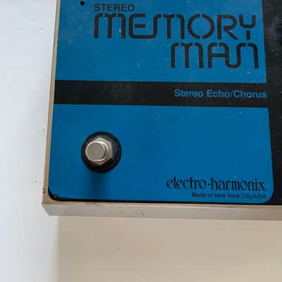 Electro Harmonix Stereo Memory Man Echo Chorus Vibrato 1984 Guitar Effect Pedal image 2
