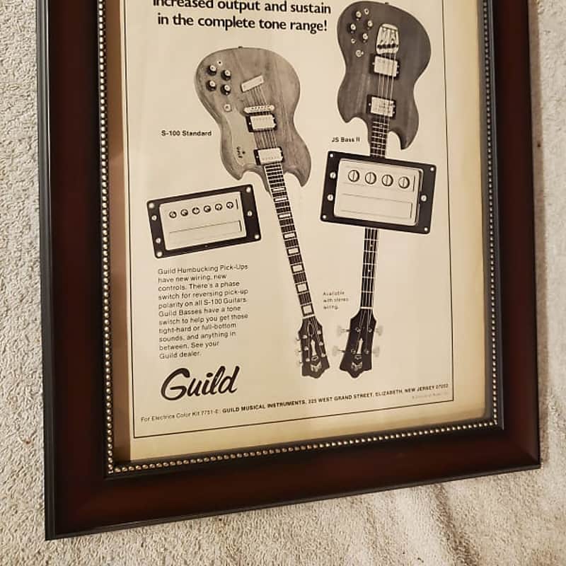 1974 Guild Humbuckers Original