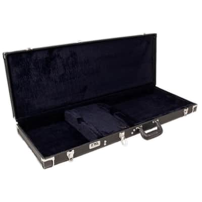 TKL LTD Rectangular Strat®-Style Hardshell Case - Black image 3