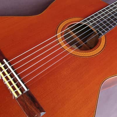 1981 Kazuo Yairi YC-50 AMAZING RAMIREZ STYLE Classical Concert Guitar+K Yairi Hard Case plus more extras image 19